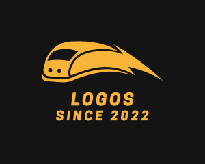 Volt - Lightning Bullet Train logo design