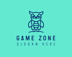 Cute Modern Owl Logo