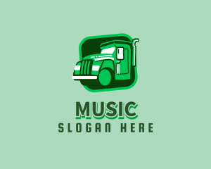 Logisctics - Vintage Truck Logistics logo design