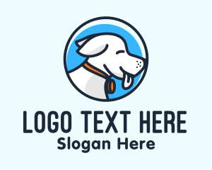 Happy Pet Puppy Dog Logo