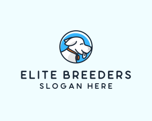 Happy Pet Puppy Dog logo design