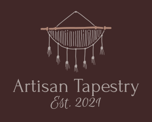 Tapestry - Handmade Macrame Tapestry logo design