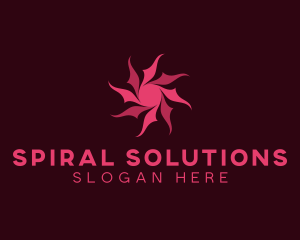 Spiral - Spiral Pinwheel Propeller logo design