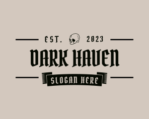 Gothic - Gothic Skull Bar logo design