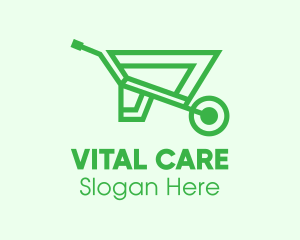 Eco Gardening Cart  Logo