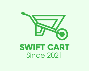 Cart - Eco Gardening Cart logo design