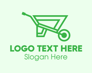 Eco Gardening Cart  Logo