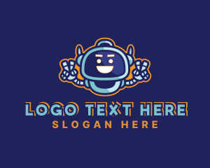 Fun - Technology Fun Robot logo design