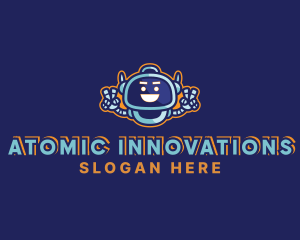 Mechanical Technology Robot logo design