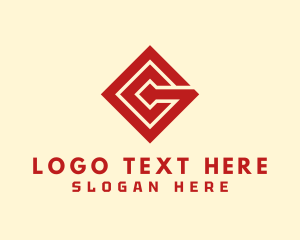 Digital - Gamer Diamond Letter C logo design