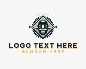 Industrial - Steelworks Welding Gear logo design