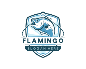Maritime - Fishing Hook Restaurant logo design