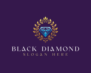 Royal Diamond Wreath logo design