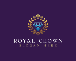 Royal - Royal Diamond Wreath logo design