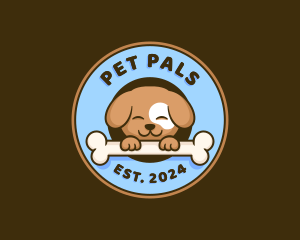 Pet Dog Bone logo design