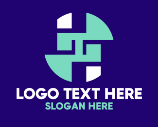Green White Abstract Construction Shape Logo Brandcrowd Logo Maker