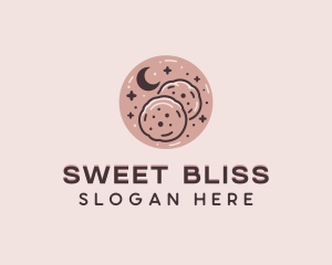Sweet Moon Cookies logo design