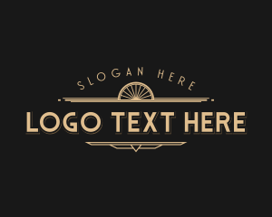 Wordmark - Art Deco Restaurant logo design