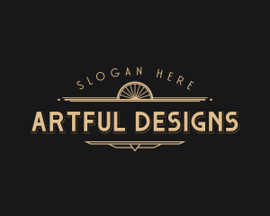 Art Deco Restaurant logo design