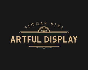 Art Deco Restaurant logo design