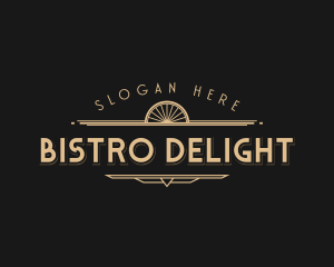 Art Deco Restaurant logo design