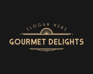 Art Deco Restaurant logo design