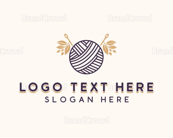 Handmade Yarn Crochet Logo