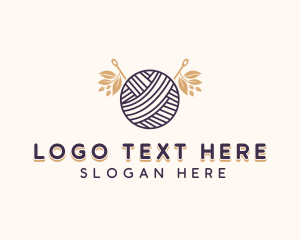 Handmade - Handmade Yarn Crochet logo design