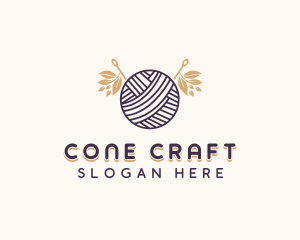 Handmade Yarn Crochet logo design