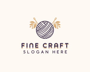 Handmade Yarn Crochet logo design