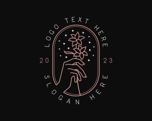 Mindfulness - Flower Event Decorator logo design