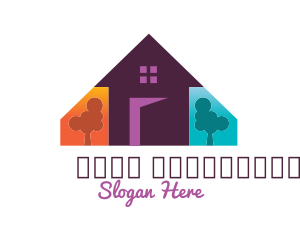 Architect - Colorful Family Home logo design