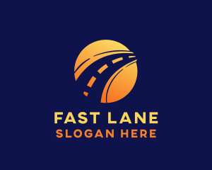 Highway - Highway Pavement Road logo design