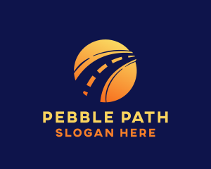 Highway Pavement Road logo design