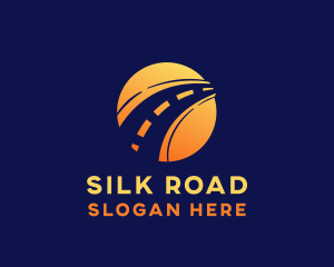 Highway Pavement Road logo design