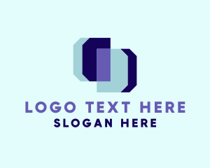 Overlay - Corporate Business Letter D logo design