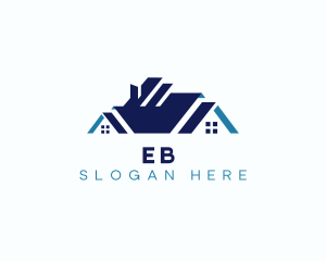 Real Estate House Roof Logo