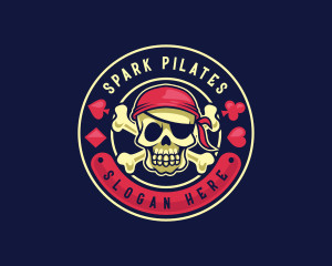 Casino Skull Poker Logo