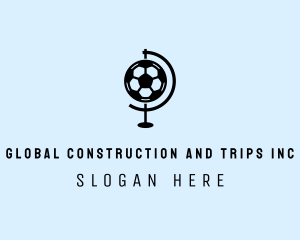 International Soccer Tournament logo design