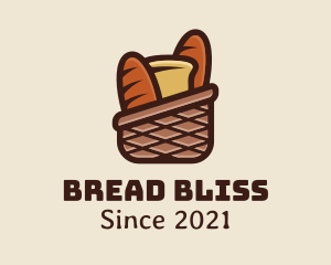 Baguette - Bread Basket Bakery logo design