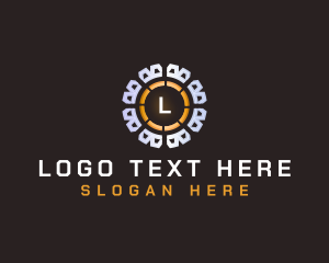 Digital - Crypto Tech Bitcoin logo design
