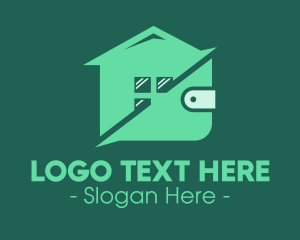 Loan - Green House Wallet logo design