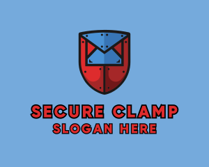 Envelope Shield Security logo design