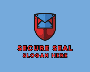 Envelope - Envelope Shield Security logo design