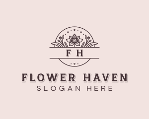 Floral Flower Botanical  logo design