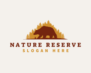 Reserve - Wild Bear Forest logo design