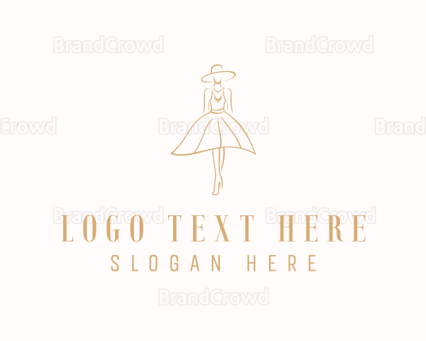 Stylist Fashion Designer Logo