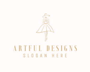 Stylist Fashion Designer logo design