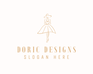 Stylist Fashion Designer logo design