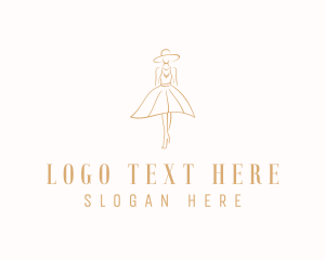 Model - Stylist Fashion Designer logo design